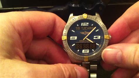 replace battery breitling aerospace